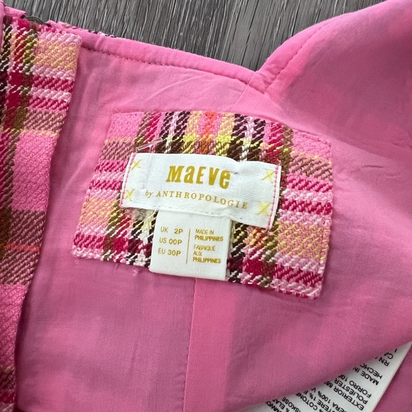 Maeve Plaid Corset Top - Picture 3 of 5